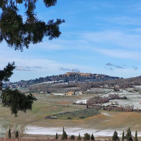 Casa Per L'Osticcio Vista Sulla Val D'Orcia Appartement Montalcino Buitenkant foto