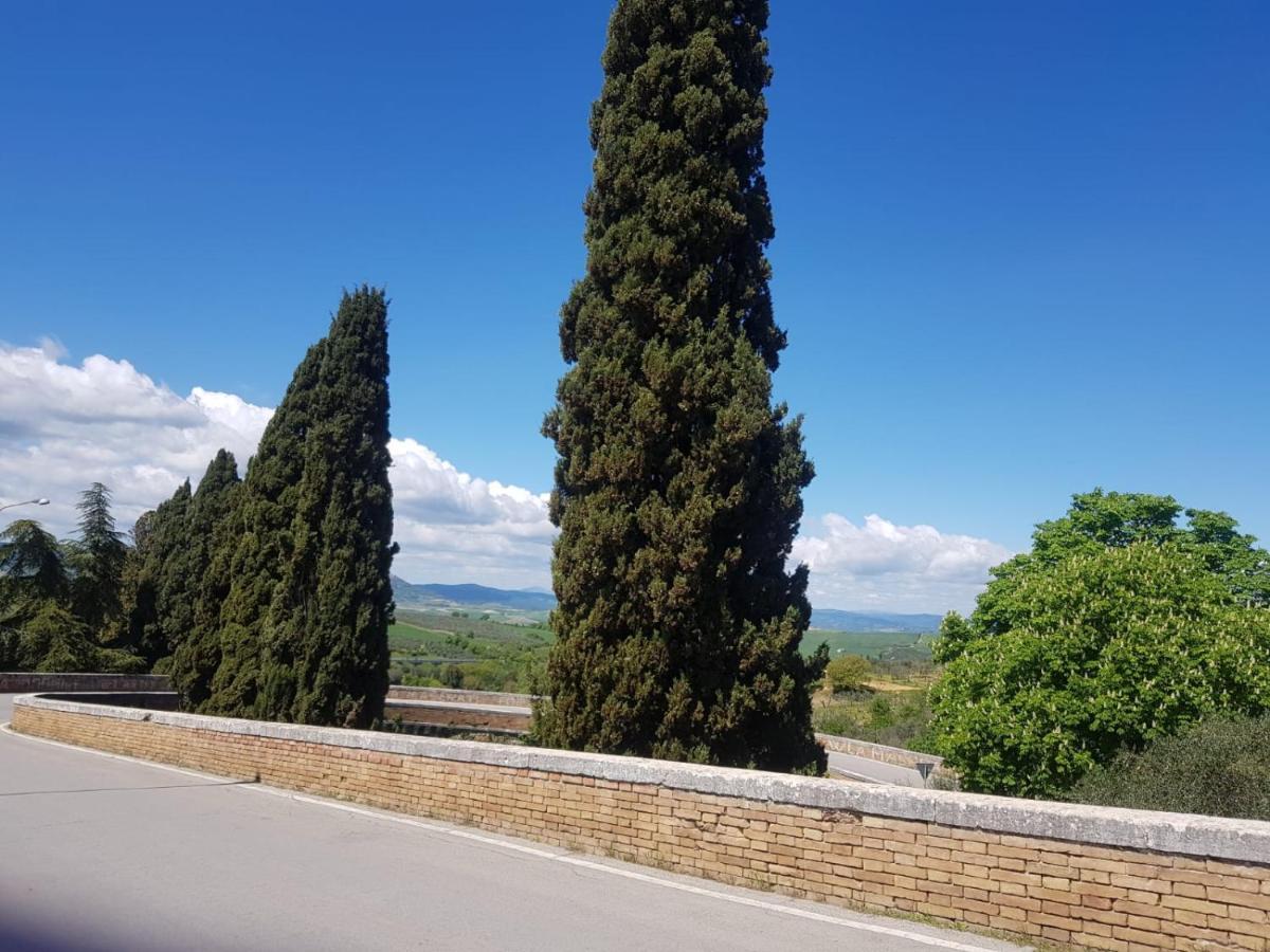 Casa Per L'Osticcio Vista Sulla Val D'Orcia Appartement Montalcino Buitenkant foto