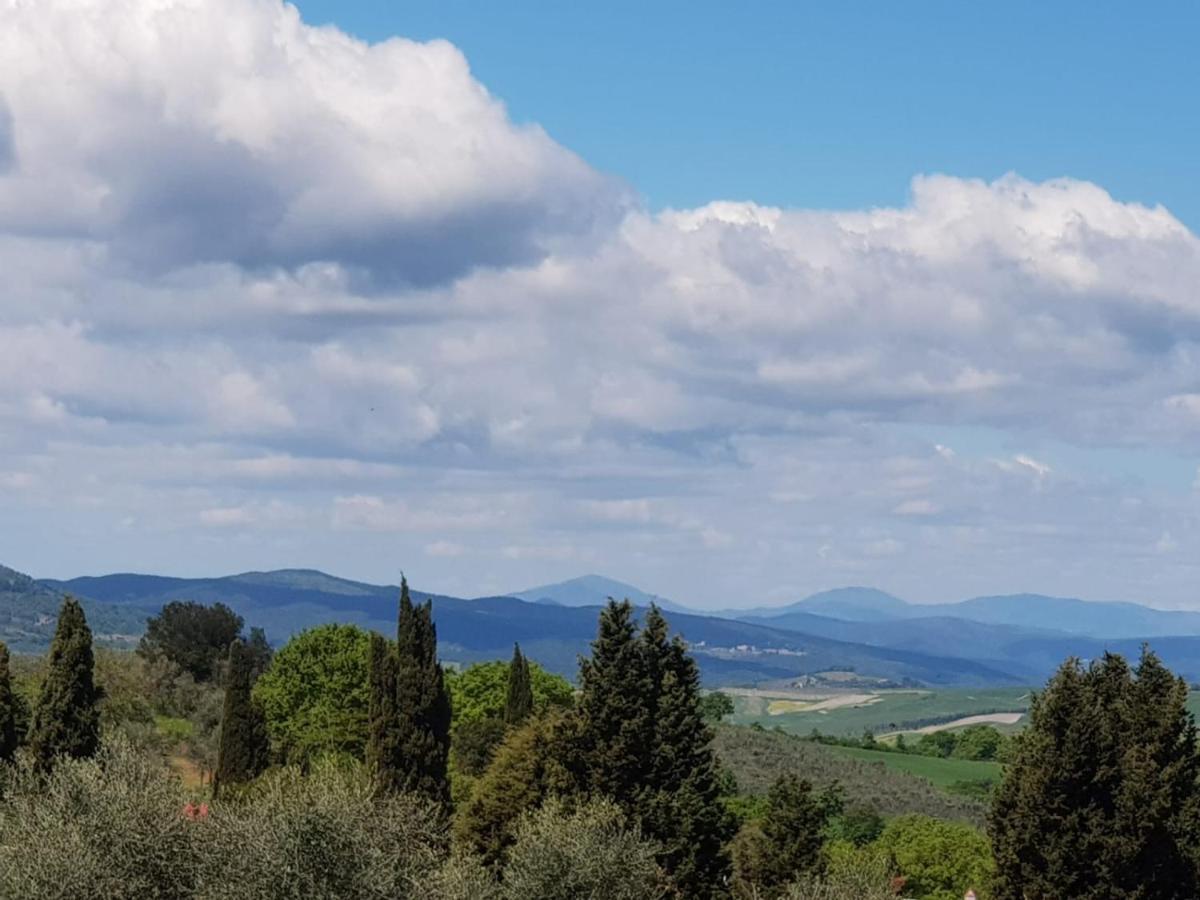 Casa Per L'Osticcio Vista Sulla Val D'Orcia Appartement Montalcino Buitenkant foto