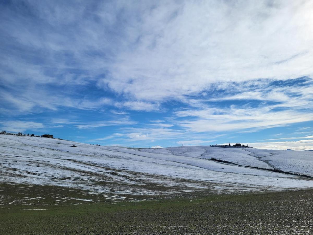 Casa Per L'Osticcio Vista Sulla Val D'Orcia Appartement Montalcino Buitenkant foto