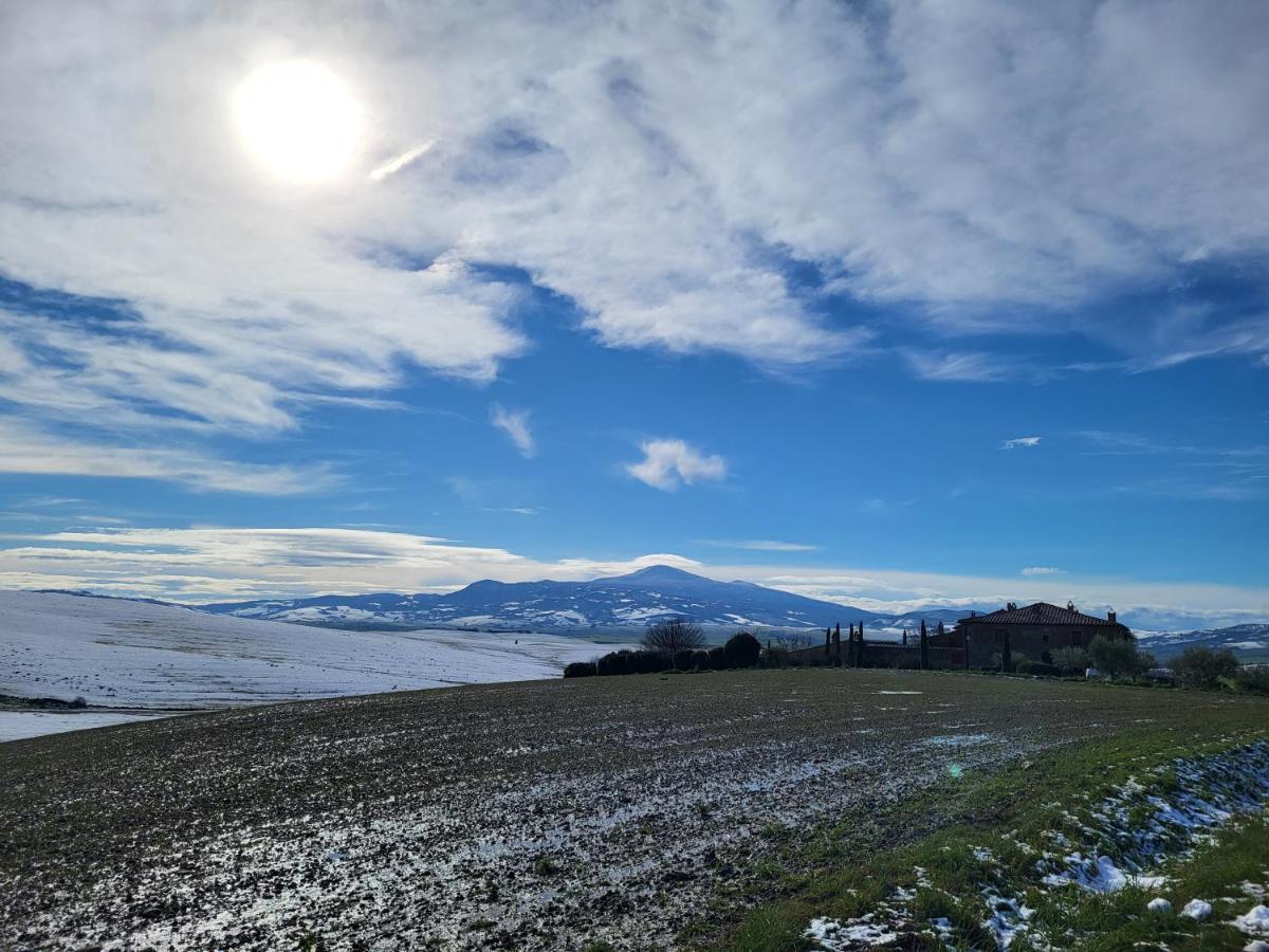 Casa Per L'Osticcio Vista Sulla Val D'Orcia Appartement Montalcino Buitenkant foto