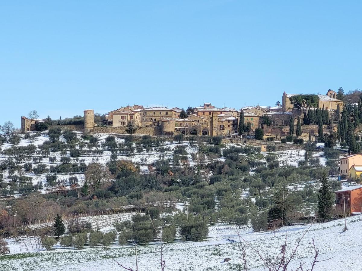 Casa Per L'Osticcio Vista Sulla Val D'Orcia Appartement Montalcino Buitenkant foto